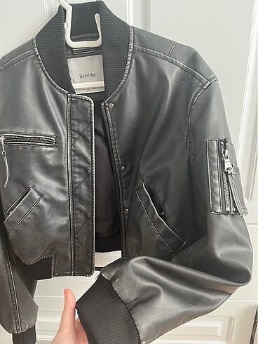 s Beden bershka deri ceket