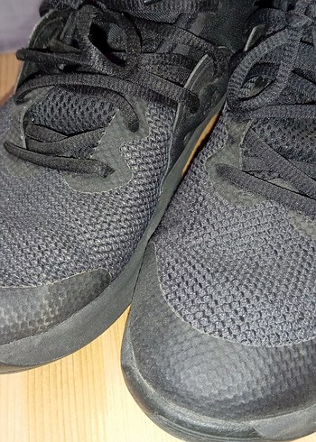 41 Beden siyah Renk Nike Siyah Bağcıklı Basketbol Ayakkabısı