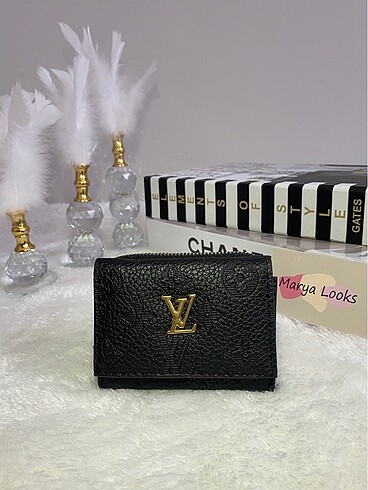 Louis Vuitton Siyah Mini Cüzdan