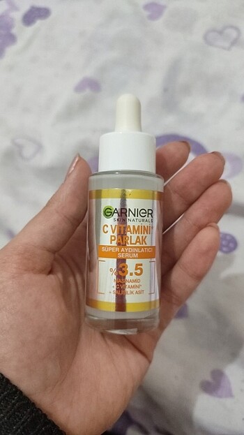 Garnier c vitamini süper aydınlatıcı serum 