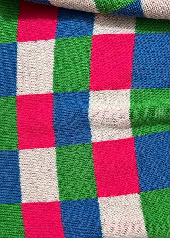 Trendyol Kareli Kadın Kazak - Görsel 4