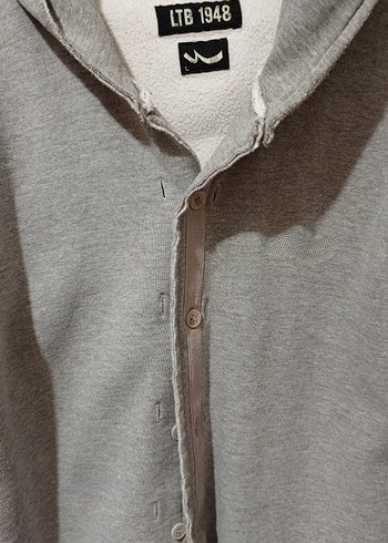 LTB Gri Düğmeli Ceket - Görsel 3
