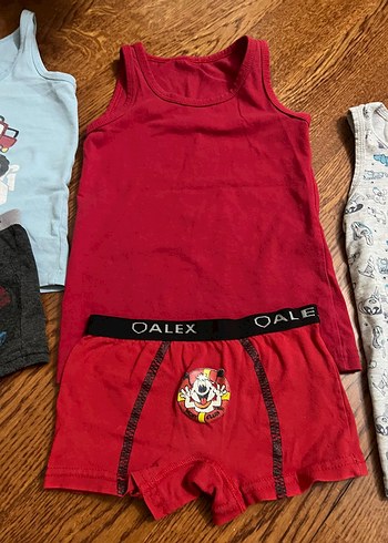 Çocuk Atlet ve Boxer Takımı - Görsel 4