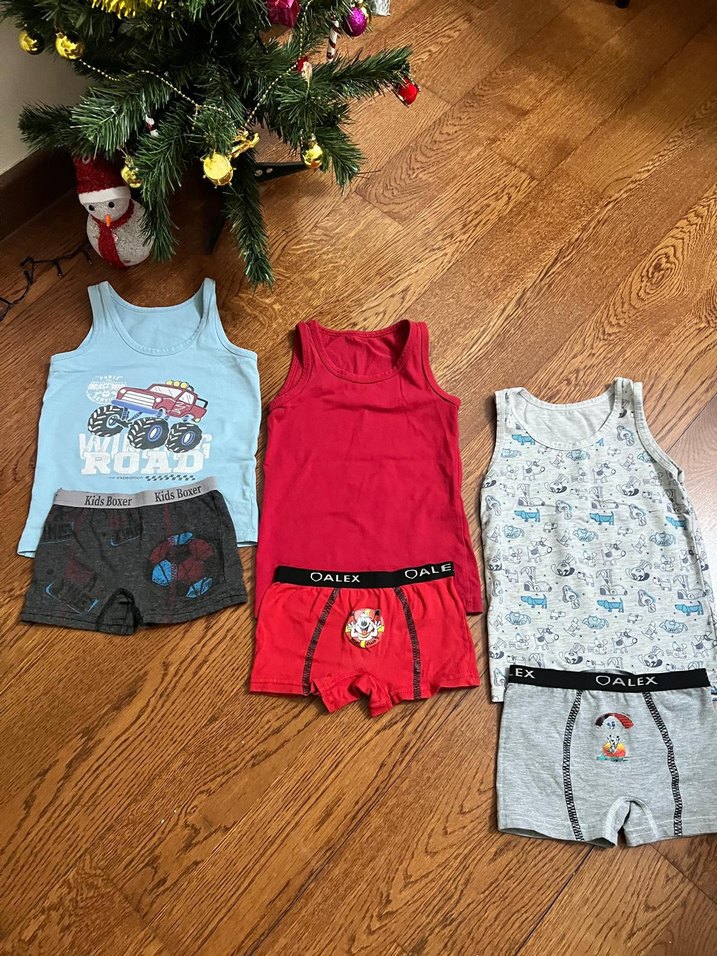 Çocuk Atlet ve Boxer Takımı - Görsel 2