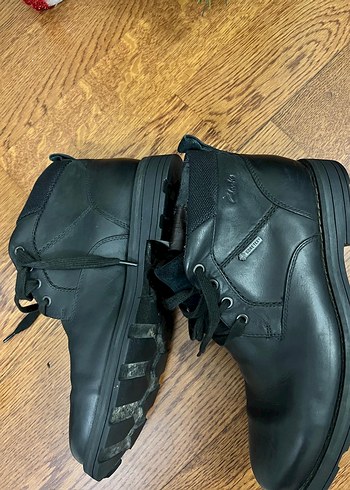 Siyah Deri Erkek Bot - Görsel 3