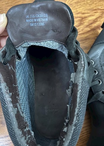 Siyah Deri Erkek Bot - Görsel 4