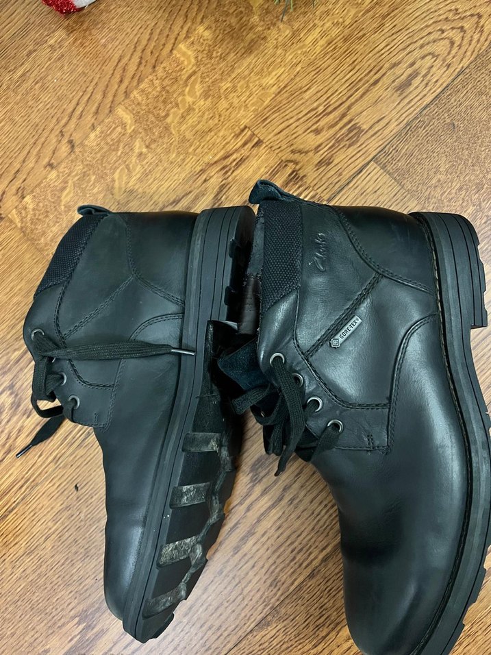 Siyah Deri Erkek Bot - Görsel 3