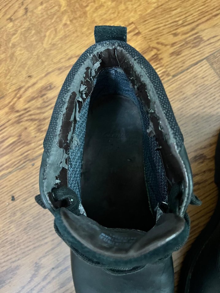 Siyah Deri Erkek Bot - Görsel 5