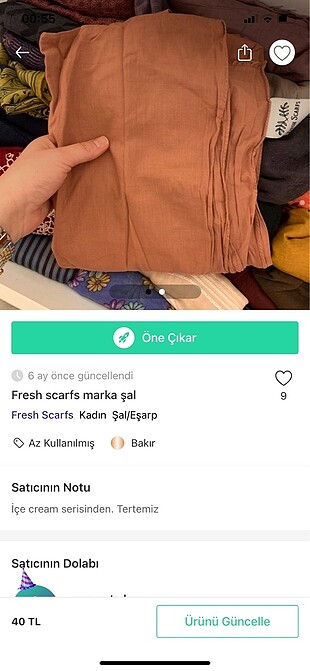  Beden Fresh scarfs şal