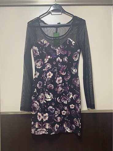 H&m çiçek desenli elbise