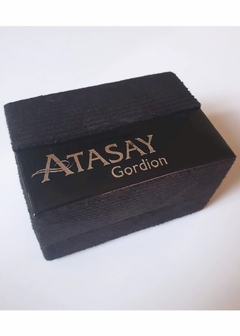 Atasay Gordion Çift Alyans Yüzük Kutusu