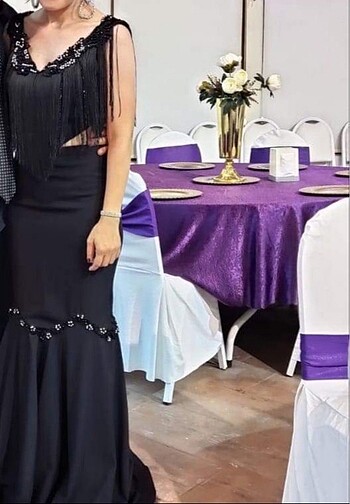 Uzun abiye elbise - Görsel 3