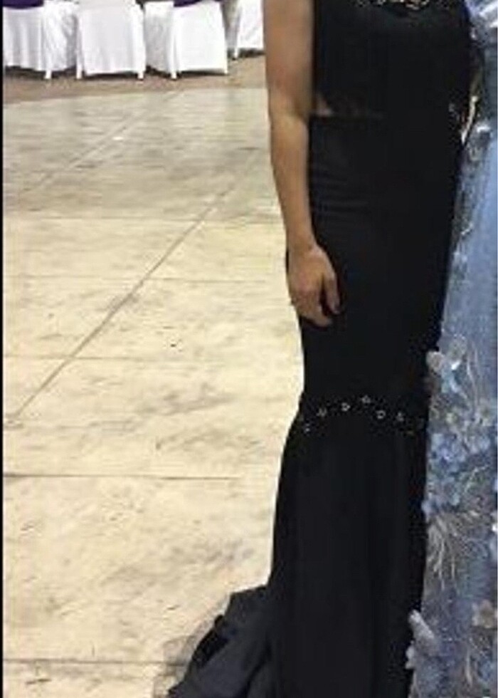 Uzun abiye elbise - Görsel 2