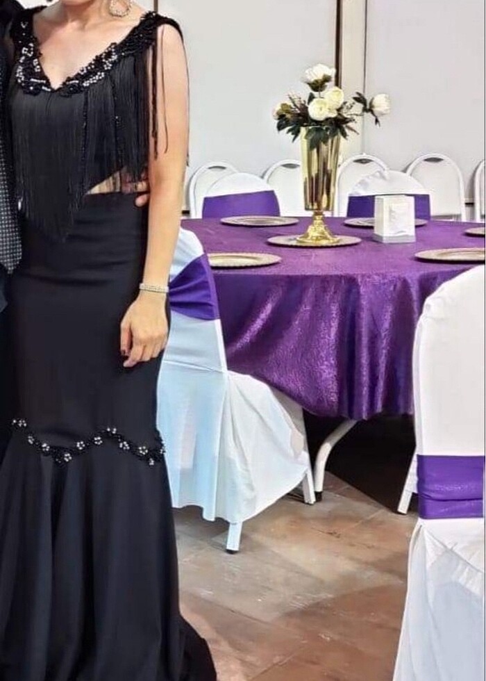 Uzun abiye elbise - Görsel 3