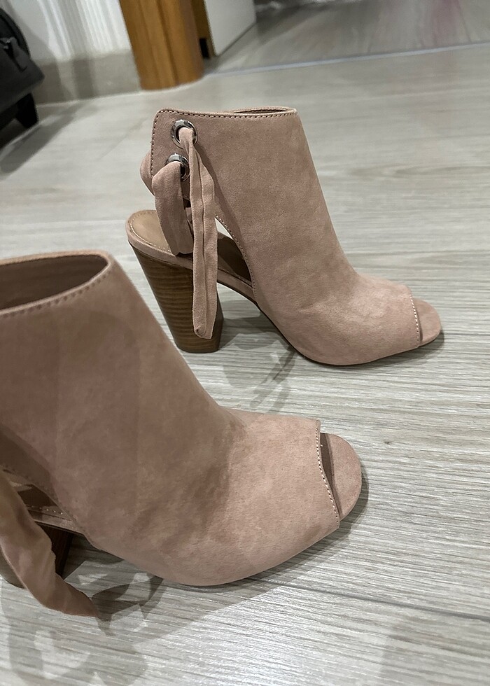 Arkası açık pudra rengi - Görsel 4