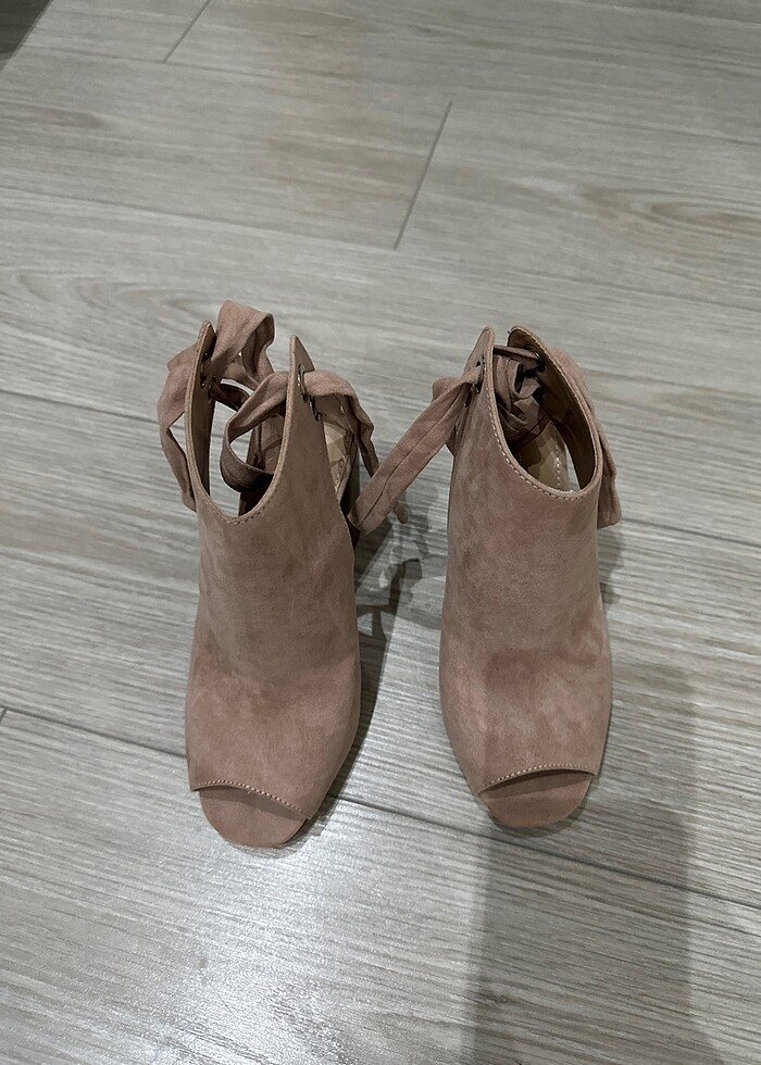 Arkası açık pudra rengi - Görsel 5