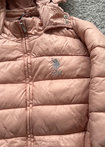 Pembe Kemerli çocuk mont - Görsel 2