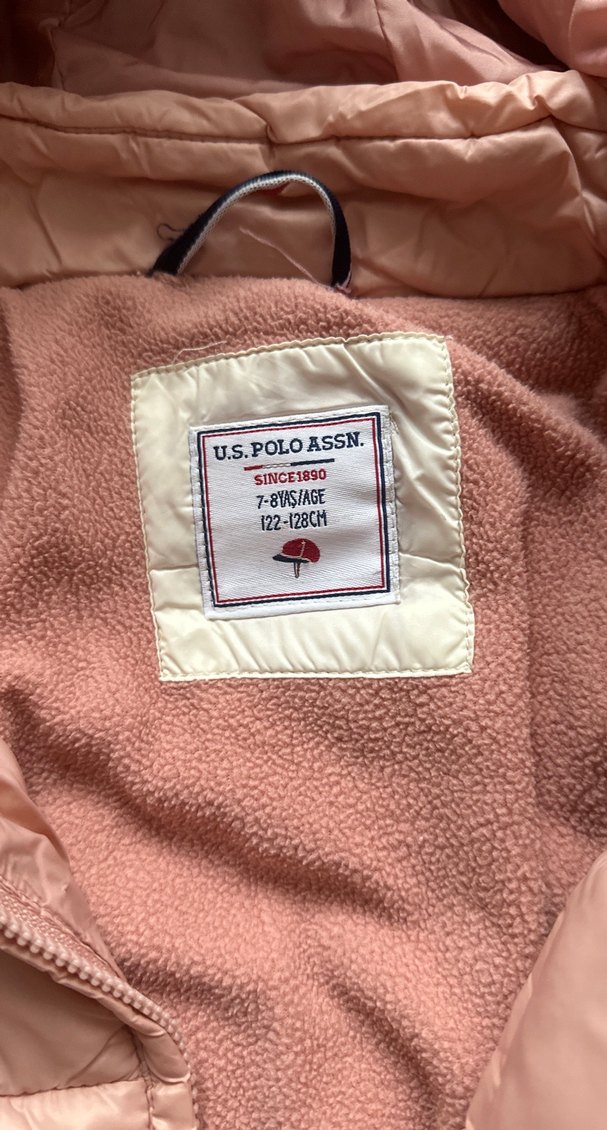 Pembe Kemerli çocuk mont - Görsel 3