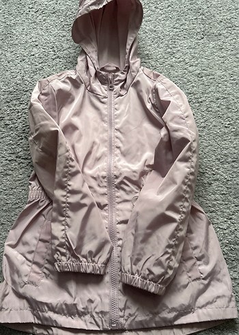 Açık pembe kız çocuk yağmurluk - Görsel 2