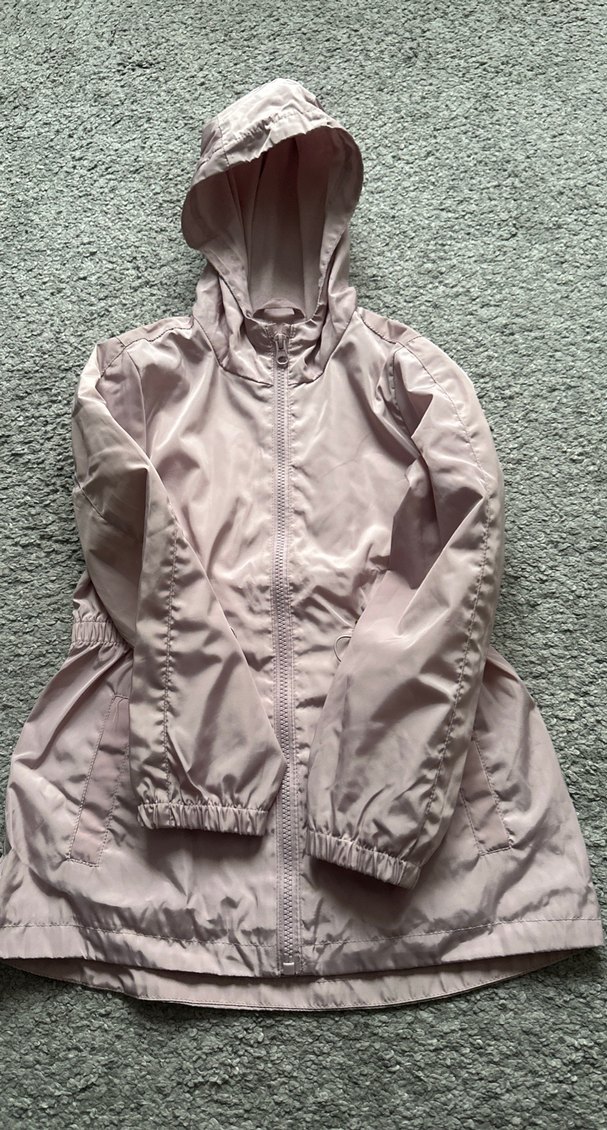 Açık pembe kız çocuk yağmurluk - Görsel 2