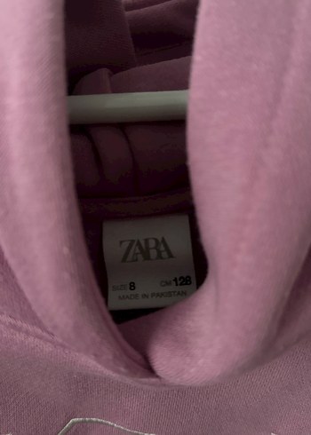 Kız Çocuk Pembe Baskılı Sweatshirt - Görsel 3