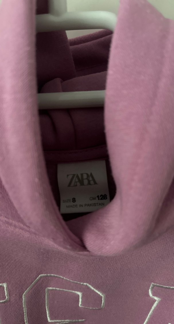 Kız Çocuk Pembe Baskılı Sweatshirt - Görsel 3