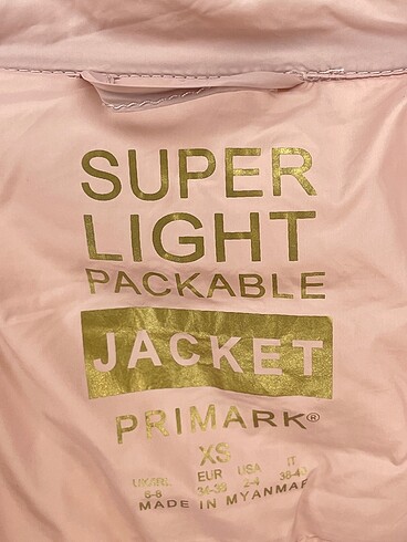 xs Beden çeşitli Renk Primark Mont %70 İndirimli.