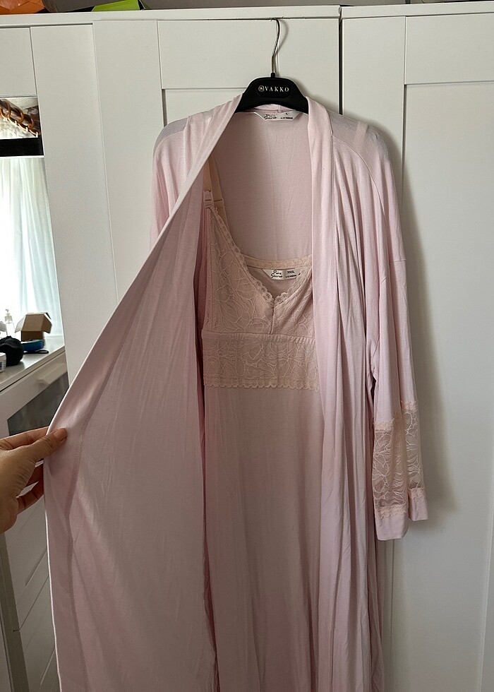 lohusa gecelik sabahlık - Görsel 2