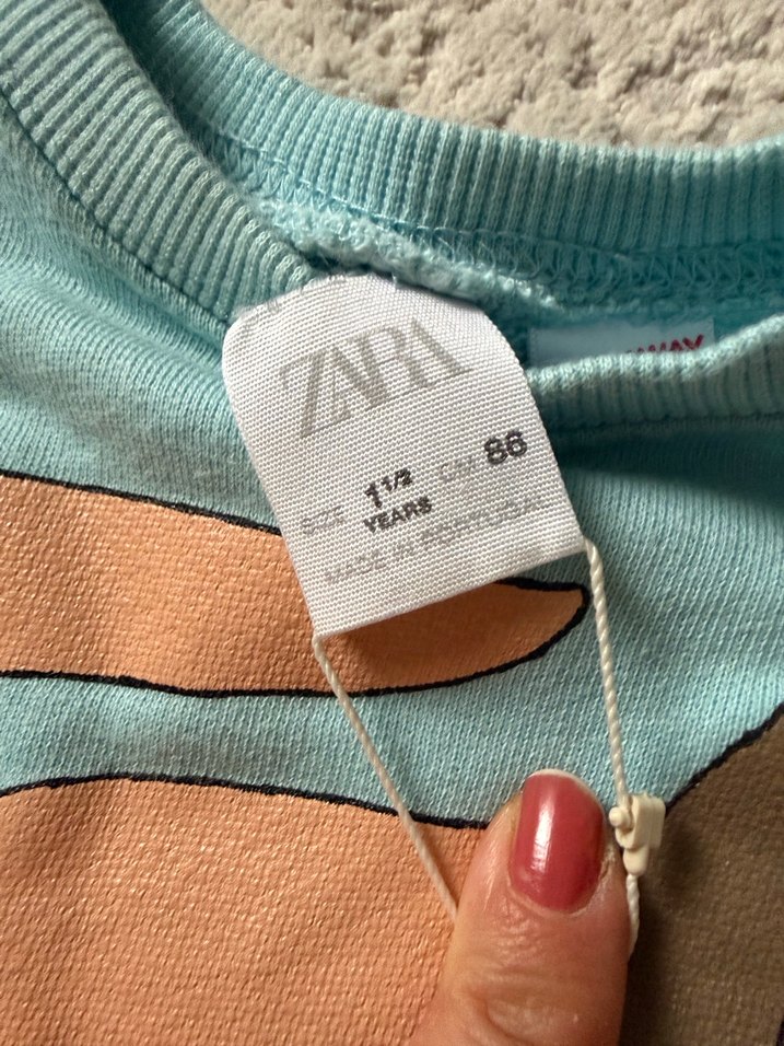 Pastel Baskılı Erkek Çocuk Sweatshirt - Görsel 3