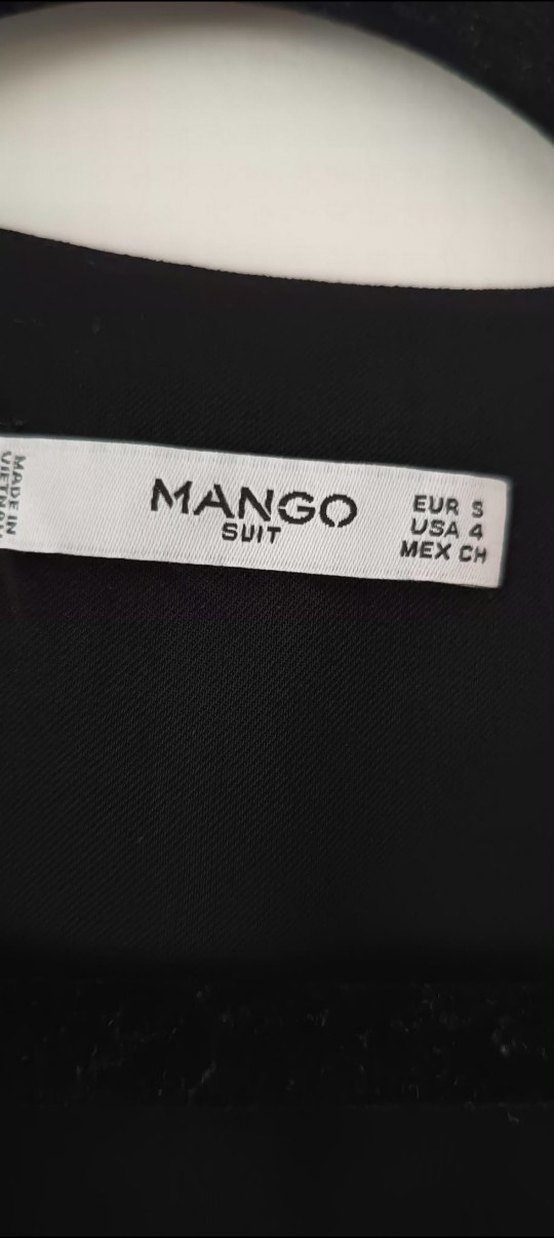 Mango Siyah Kemerli Uzun Kadın Elbise - Görsel 3