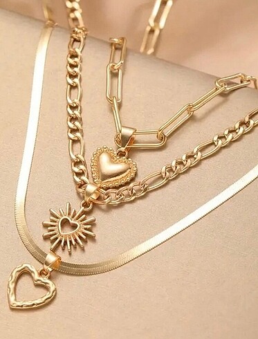 3 lü Set Kolye