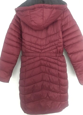 36 Beden bordo Renk Defacto bordo şişme mont