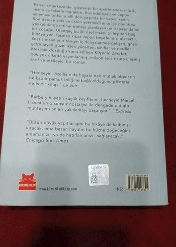 Kirpinin Zarafeti - Muriel Barbery