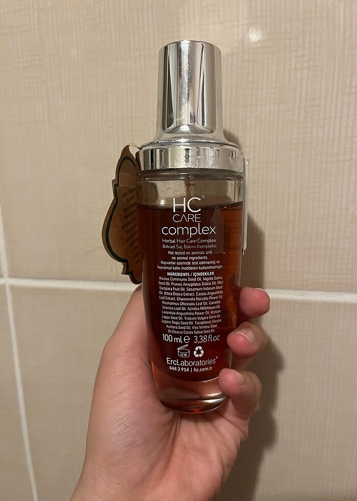 HC CARE saç bakım yağı - Görsel 3