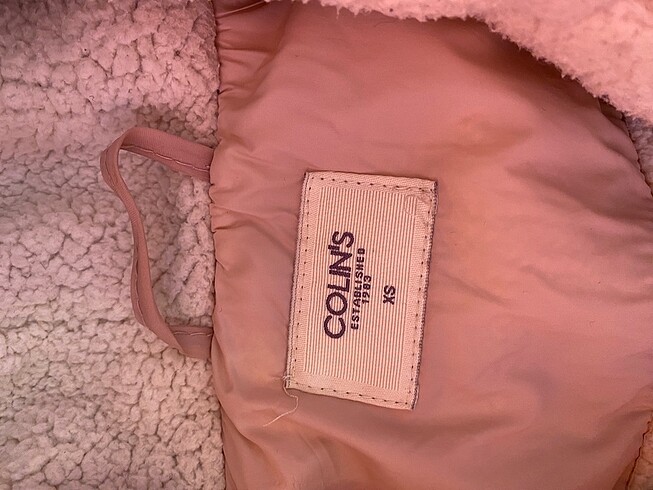 xs Beden Colins pudra/pembe mont