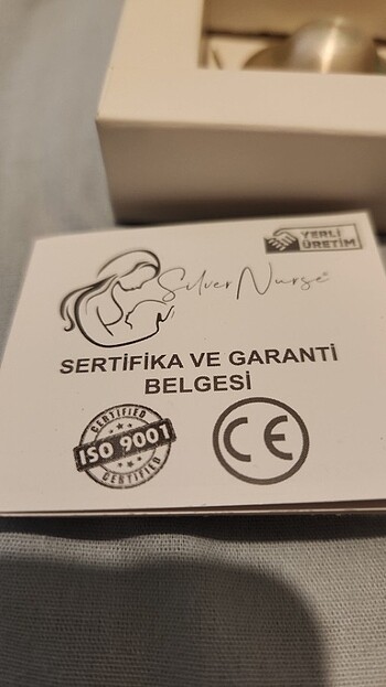 m Beden gri Renk Silver Nurse Gümüş Koruyucu Kapak