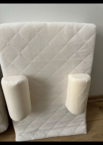 Beyaz bebek reflü yatakları - Görsel 4