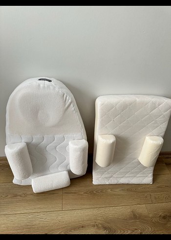 Beyaz bebek reflü yatakları - Görsel 2