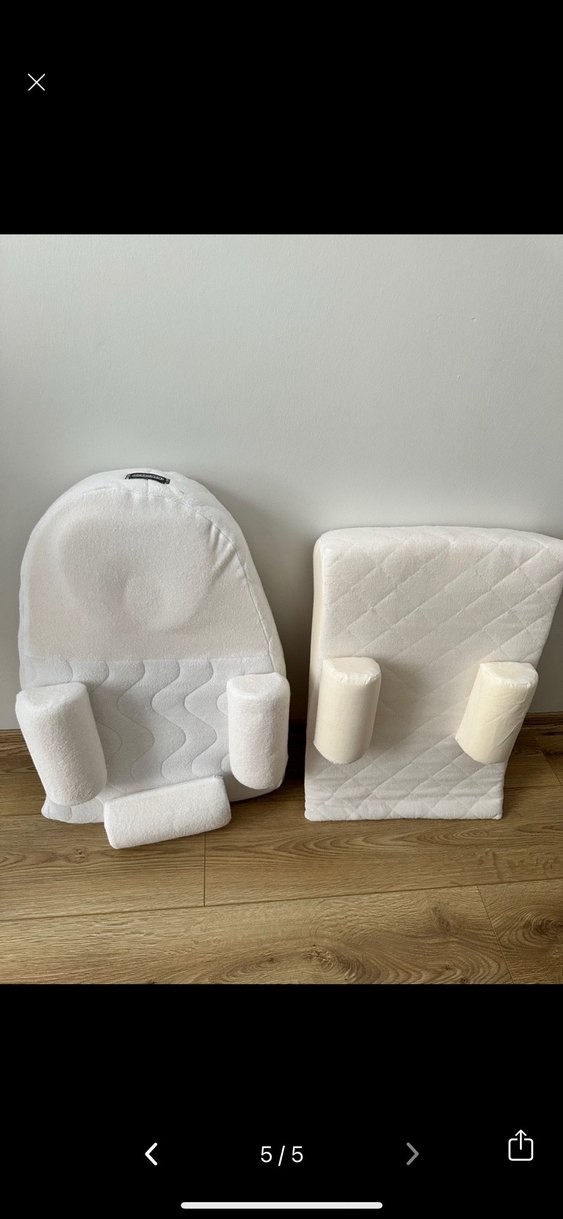 Beyaz bebek reflü yatakları - Görsel 2