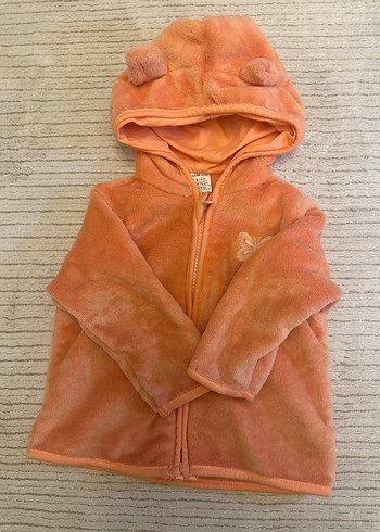 Turuncu Bebek Kız Peluş Takım - Görsel 3