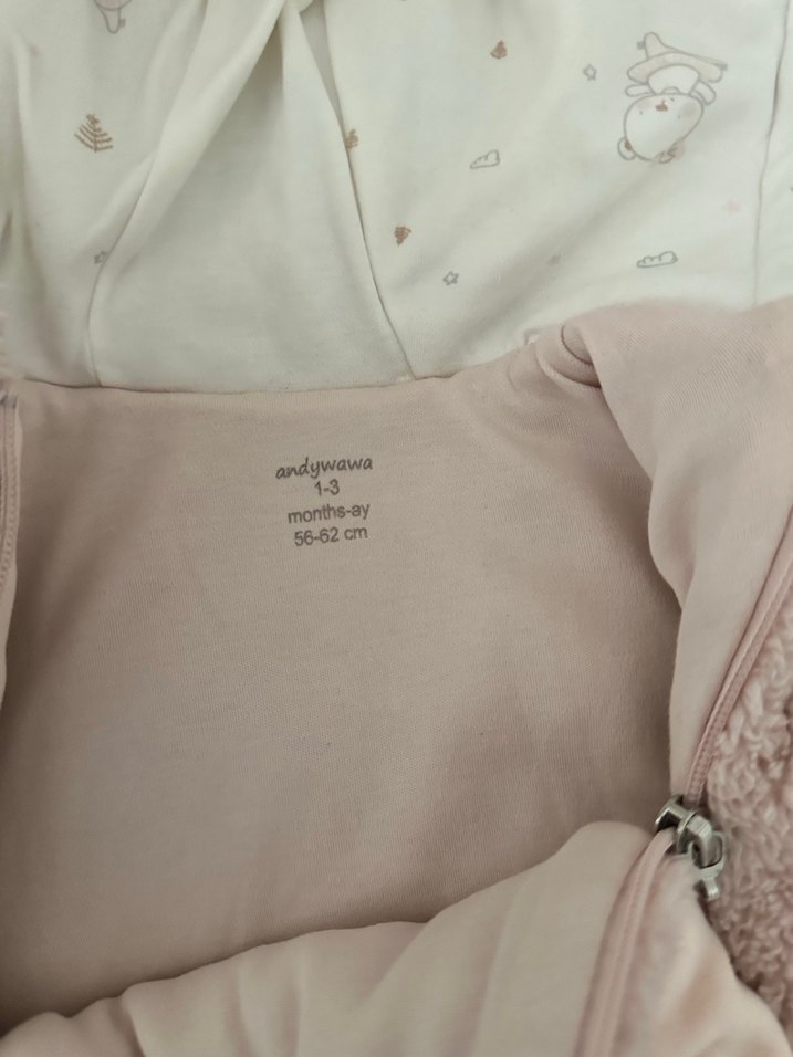 Pembe Kürklü Bebek Kız Tulumu - Görsel 4