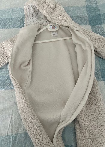 Gri Kürklü Bebek Tulumu - Görsel 4