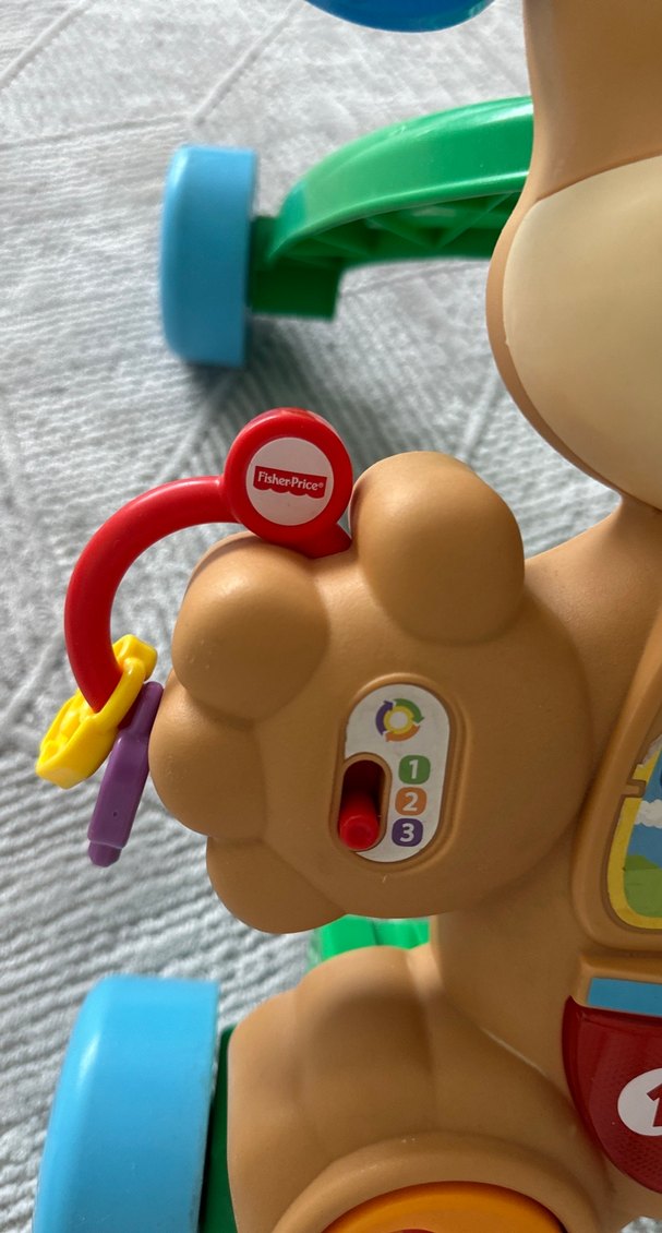 Fisher price Renkli Ayarlanabilir Bebek Yürüteci - Görsel 3