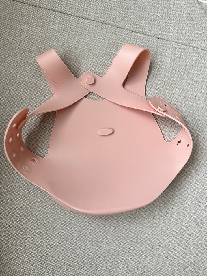 Oioi Pastel Pembe Bebek Önlüğü - Görsel 2