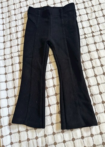 #zara kız çocuk siyah Kahverengi Tayt - Görsel 3