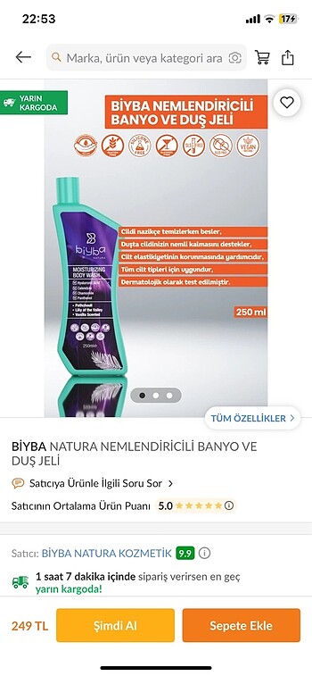 Diğer Duş jeli