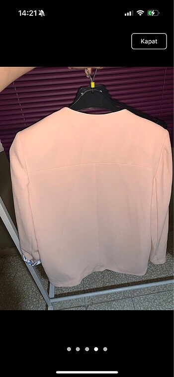 s Beden Koton blazer ceket