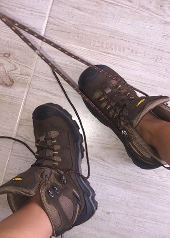 Kadın Kamuflaj Desenli Haki Outdoor Bot - Görsel 2