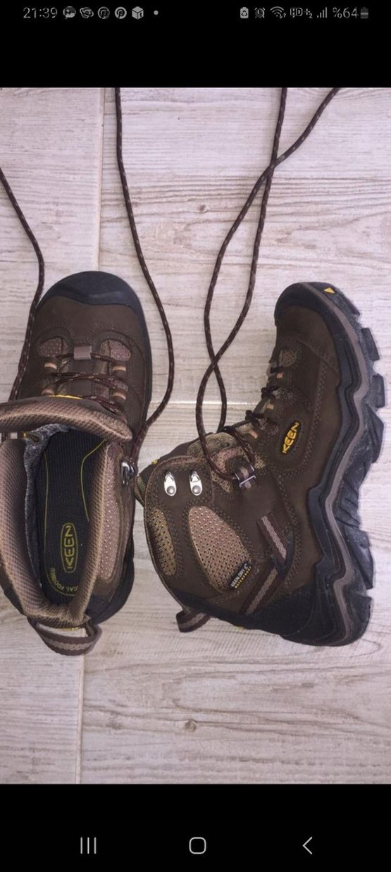 Kadın Kamuflaj Desenli Haki Outdoor Bot - Görsel 3