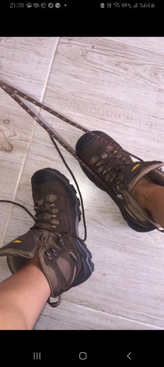 Kadın Kamuflaj Desenli Haki Outdoor Bot - Görsel 2